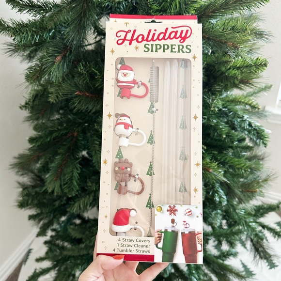 NEW Holiday Sippers for Tumblers - Picture 1 of 4